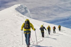 vrchol ledovce Snæfellsjokull