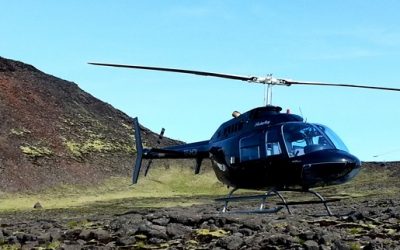 Na vrchol Reykjavíku helikoptérou