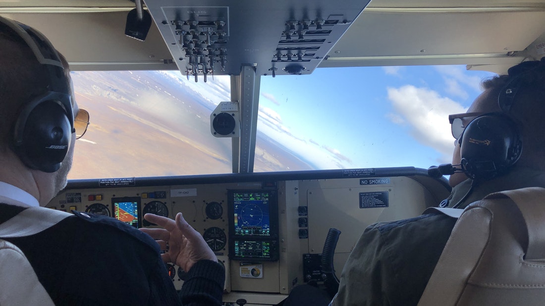 Panoramatické lety nad Islandem