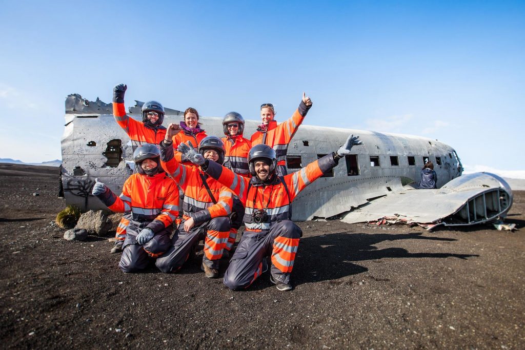Vrak ztraceného letadla na Islandu