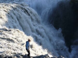 Vodopád Dettifoss na Islandu