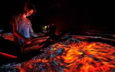 Lávové centrum – interaktivní vulkanická výstava a promítání filmu