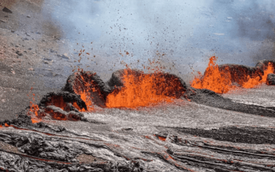 Túra za sopečnou erupcí a prohlídka Reykjanes